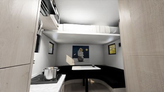 5400mm Off Road Motorhome Containers