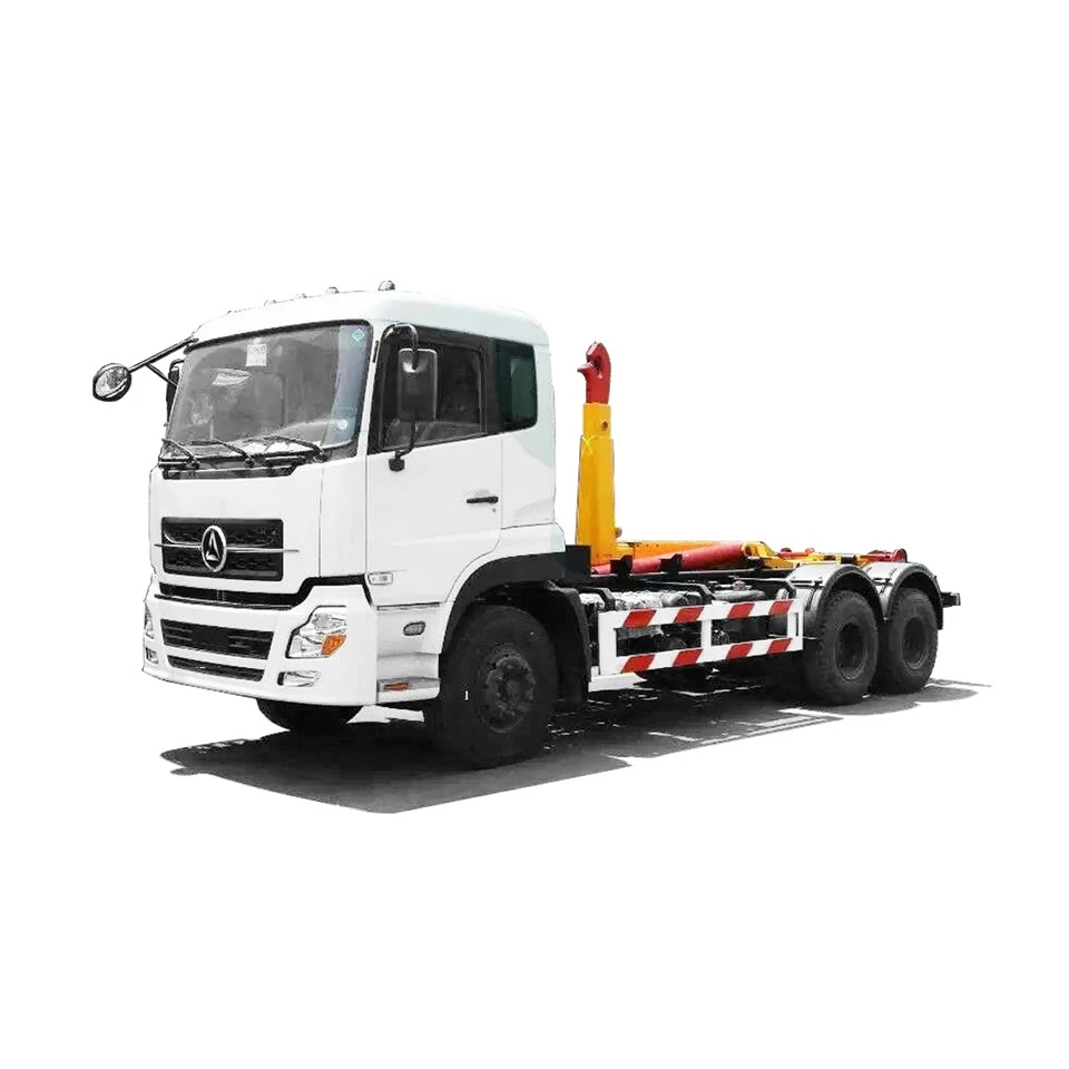 6×4 유로 V 9.5L 엔진 18톤 후크 트럭