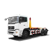 6×6 유로 V 9.5L 엔진 22톤 후크 트럭