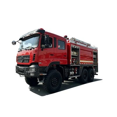 6×6 SCR 9.5L 엔진 GVW 41톤 오프{4}}도로 소방차